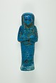 Worker Shabti of Henettawy (C), Daughter of Isetemkheb, Faience
