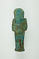 Worker Shabti of Henettawy (C), Daughter of Isetemkheb, Faience