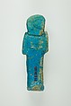 Worker Shabti of Henettawy (C), Daughter of Isetemkheb, Faience