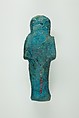 Worker Shabti of Henettawy (C), Daughter of Isetemkheb, Faience