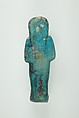 Worker Shabti of Henettawy (C), Daughter of Isetemkheb, Faience