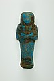 Worker Shabti of Henettawy (C), Daughter of Isetemkheb, Faience