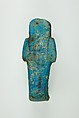 Worker Shabti of Henettawy (C), Daughter of Isetemkheb, Faience