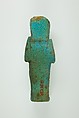 Worker Shabti of Henettawy (C), Daughter of Isetemkheb, Faience