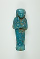 Worker Shabti of Henettawy (C), Daughter of Isetemkheb, Faience