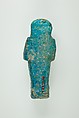 Worker Shabti of Henettawy (C), Daughter of Isetemkheb, Faience