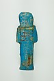 Worker Shabti of Henettawy (C), Daughter of Isetemkheb, Faience
