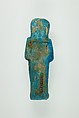 Worker Shabti of Henettawy (C), Daughter of Isetemkheb, Faience