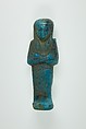 Worker Shabti of Henettawy (C), Daughter of Isetemkheb
, Faience