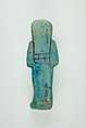 Worker Shabti of Henettawy (C), Daughter of Isetemkheb, Faience