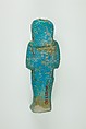 Worker Shabti of Henettawy (C), Daughter of Isetemkheb, Faience