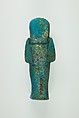 Worker Shabti of Henettawy (C), Daughter of Isetemkheb, Faience