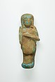 Overseer Shabti of Henettawy (C), Daughter of Isetemkheb, Faience