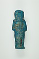 Worker Shabti of Henettawy (C), Daughter of Isetemkheb, Faience