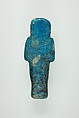 Worker Shabti of Henettawy (C), Daughter of Isetemkheb, Faience