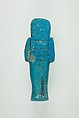 Worker Shabti of Henettawy (C), Daughter of Isetemkheb, Faience