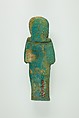 Worker Shabti of Henettawy (C), Daughter of Isetemkheb, Faience
