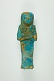 Worker Shabti of Henettawy (C), Daughter of Isetemkheb
, Faience