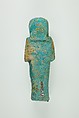 Worker Shabti of Henettawy (C), Daughter of Isetemkheb, Faience