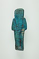 Worker Shabti of Henettawy (C), Daughter of Isetemkheb, Faience