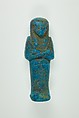 Worker Shabti of Henettawy (C), Daughter of Isetemkheb
, Faience