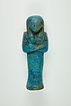 Worker Shabti of Henettawy (C), Daughter of Isetemkheb, Faience