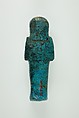 Worker Shabti of Henettawy (C), Daughter of Isetemkheb, Faience