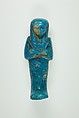 Worker Shabti of Henettawy (C), Daughter of Isetemkheb, Faience