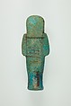 Worker Shabti of Henettawy (C), Daughter of Isetemkheb, Faience
