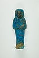 Worker Shabti of Henettawy (C), Daughter of Isetemkheb, Faience
