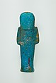 Worker Shabti of Henettawy (C), Daughter of Isetemkheb, Faience