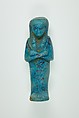 Worker Shabti of Henettawy (C), Daughter of Isetemkheb
, Faience