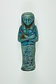 Worker Shabti of Henettawy (C), Daughter of Isetemkheb, Faience