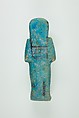 Worker Shabti of Henettawy (C), Daughter of Isetemkheb, Faience