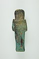 Worker Shabti of Henettawy (C), Daughter of Isetemkheb, Faience