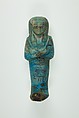 Worker Shabti of Henettawy (C), Daughter of Isetemkheb
, Faience
