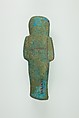 Worker Shabti of Henettawy (C), Daughter of Isetemkheb, Faience