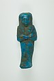 Worker Shabti of Henettawy (C), Daughter of Isetemkheb, Faience