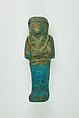 Worker Shabti of Henettawy (C), Daughter of Isetemkheb, Faience