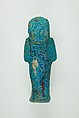 Worker Shabti of Henettawy (C), Daughter of Isetemkheb, Faience