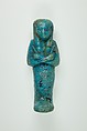 Worker Shabti of Henettawy (C), Daughter of Isetemkheb
, Faience