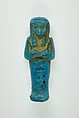 Worker Shabti of Henettawy (C), Daughter of Isetemkheb, Faience
