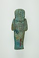 Worker Shabti of Henettawy (C), Daughter of Isetemkheb, Faience