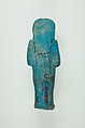 Worker Shabti of Henettawy (C), Daughter of Isetemkheb, Faience