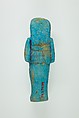 Worker Shabti of Henettawy (C), Daughter of Isetemkheb, Faience