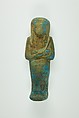 Worker Shabti of Henettawy (C), Daughter of Isetemkheb, Faience