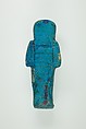 Worker Shabti of Henettawy (C), Daughter of Isetemkheb, Faience