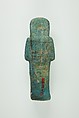 Worker Shabti of Henettawy (C), Daughter of Isetemkheb, Faience