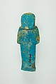 Worker Shabti of Henettawy (C), Daughter of Isetemkheb, Faience