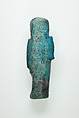 Overseer Shabti of Henettawy (C), Daughter of Isetemkheb, Faience